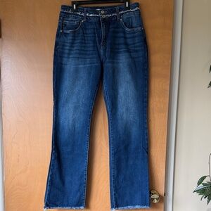KanCan Dark Blue Flare Jeans